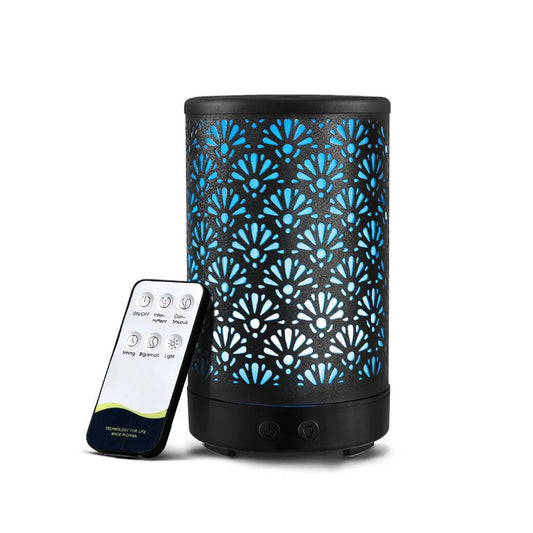 Devanti Aroma Diffuser Aromatherapy Black 100ml.