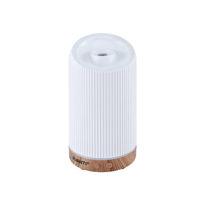 Devanti Ultrasonic Aroma Diffuser Aromatherapy 200ml LED Lights Iron Humidifier Forest.
