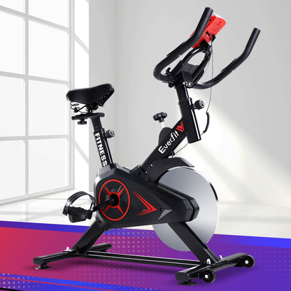 Everfit Spin Bike Exercise Bike Flywheel Cycling Home Gym Fitness Adjustable.