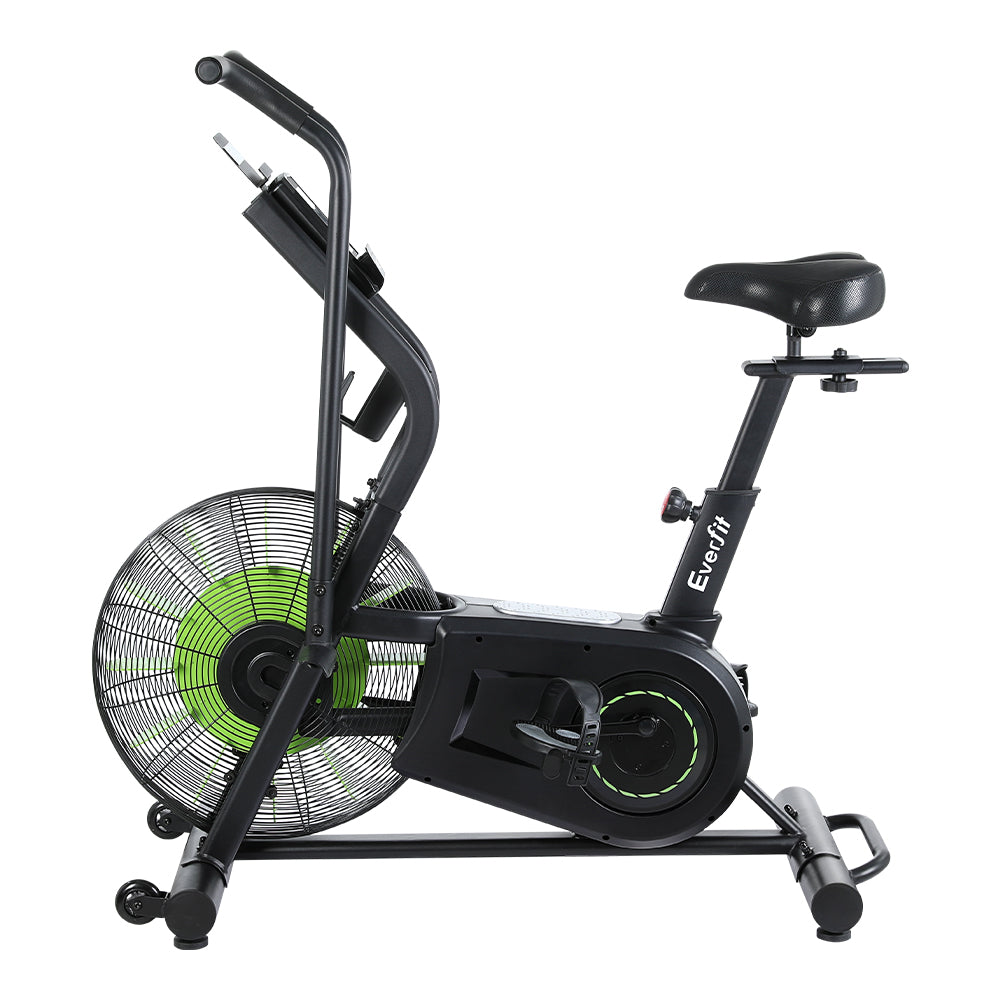 Everfit Air Bike Dual Action Exercise Bike Fitness Home Gym Cardio.
