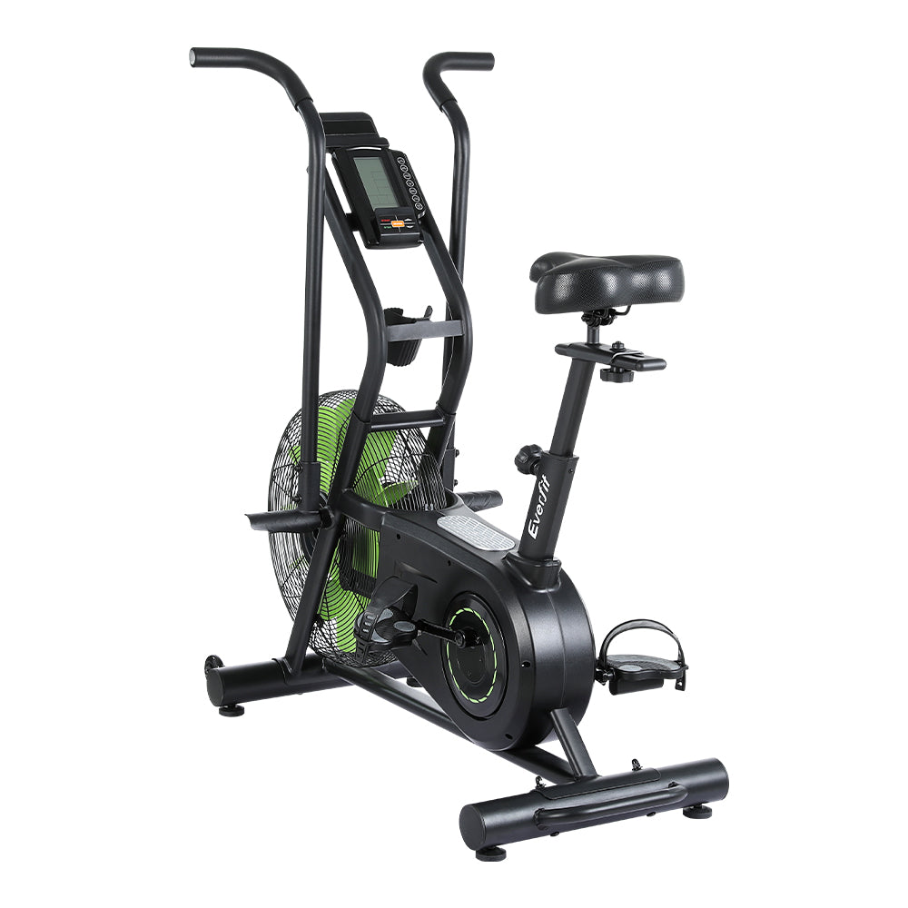 Everfit Air Bike Dual Action Exercise Bike Fitness Home Gym Cardio.