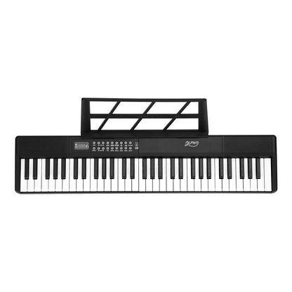 Alpha 61 Keys Foldable Electronic Piano Keyboard Digital Electric w/ Carry Bag.
