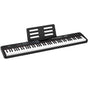 Alpha Piano Keyboard 88 Keys Electric Electronic Keyboard Piano Gift Black.