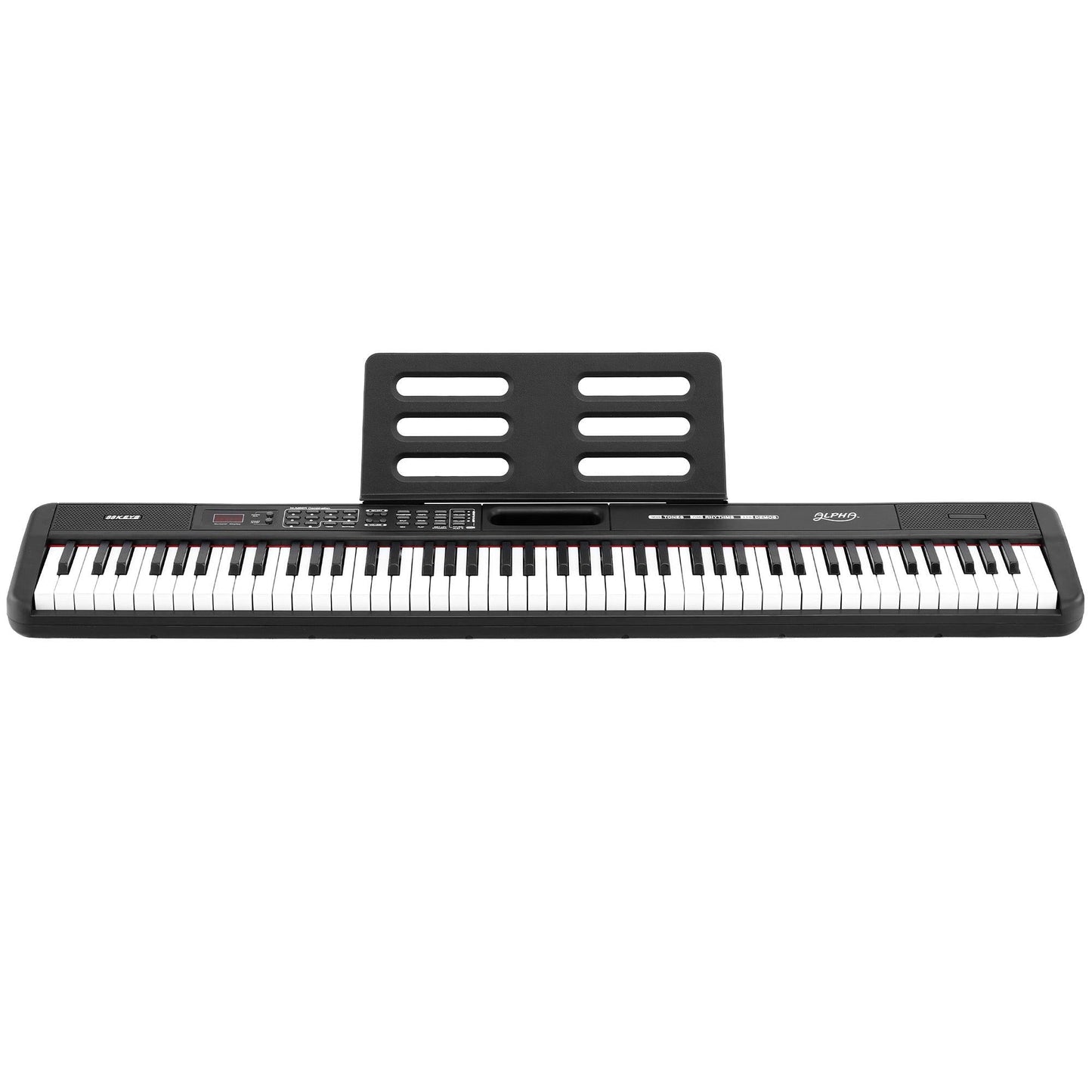 Alpha Piano Keyboard 88 Keys Electric Electronic Keyboard Piano Gift Black.