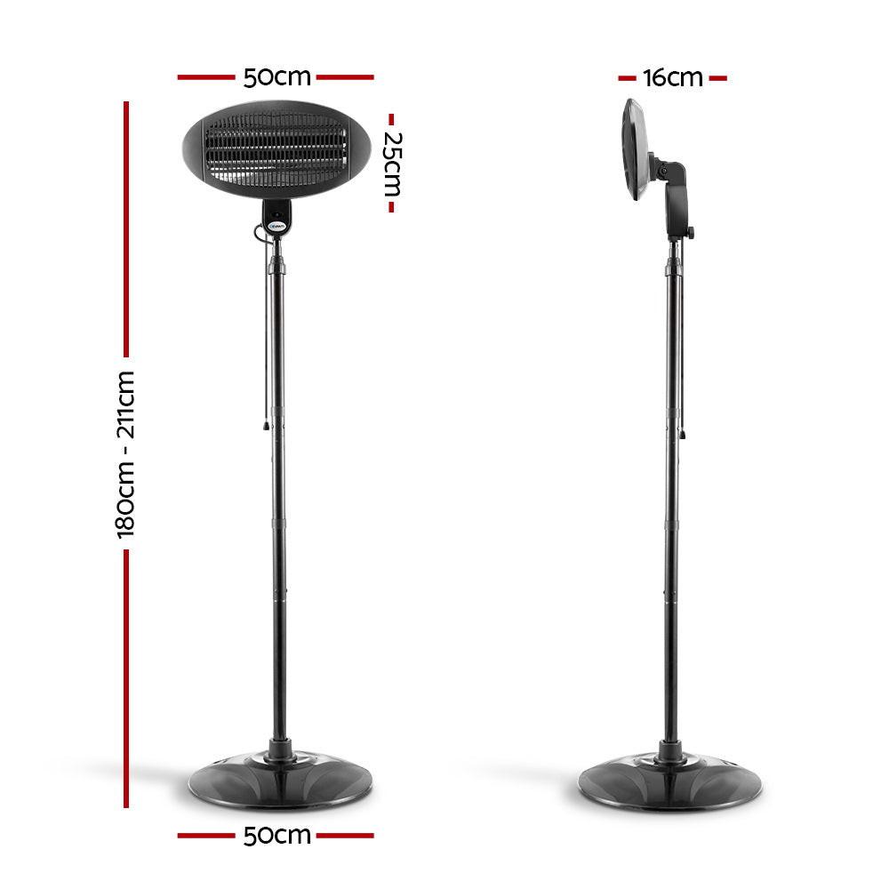 Devanti Electric Patio Heater 2000W.