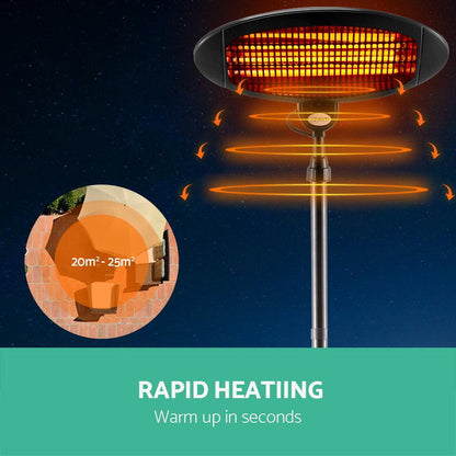 Devanti Electric Patio Heater 2000W.