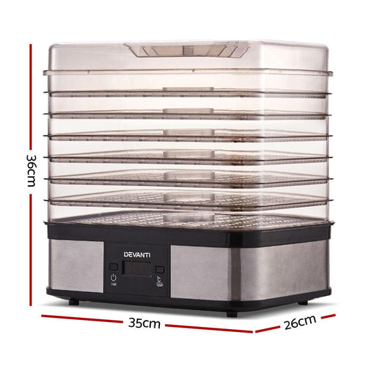 Devanti 7 Trays Food Dehydrator.