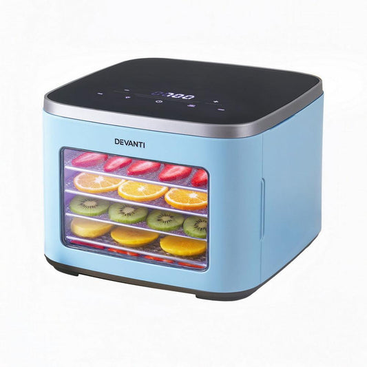 Devanti 5 Trays Food Dehydrator Mini Fruit Dryer 500W.