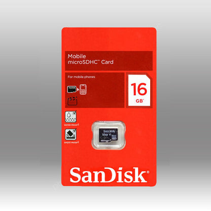 SanDisk microSD SDQ 16GB.