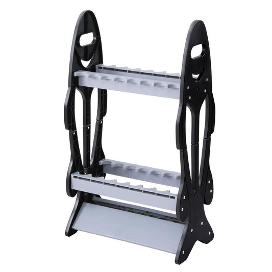 Seamanship Fishing Rod Holder 16 Storage Rack Fishing Pole Stand Garage Organizer Holds.