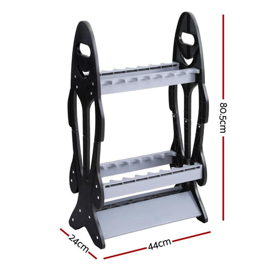 Seamanship Fishing Rod Holder 16 Storage Rack Fishing Pole Stand Garage Organizer Holds.