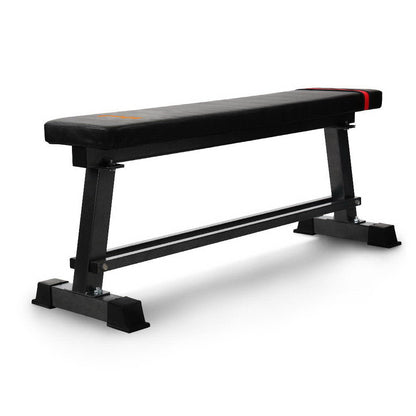 Everfit Weight Bench Flat Bench Press Home Gym Equipment 300kg Capacity.