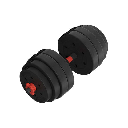 Everfit 40kg Adjustable Dumbbells Set Kettle Bell Weight Plates Barbells Gym.