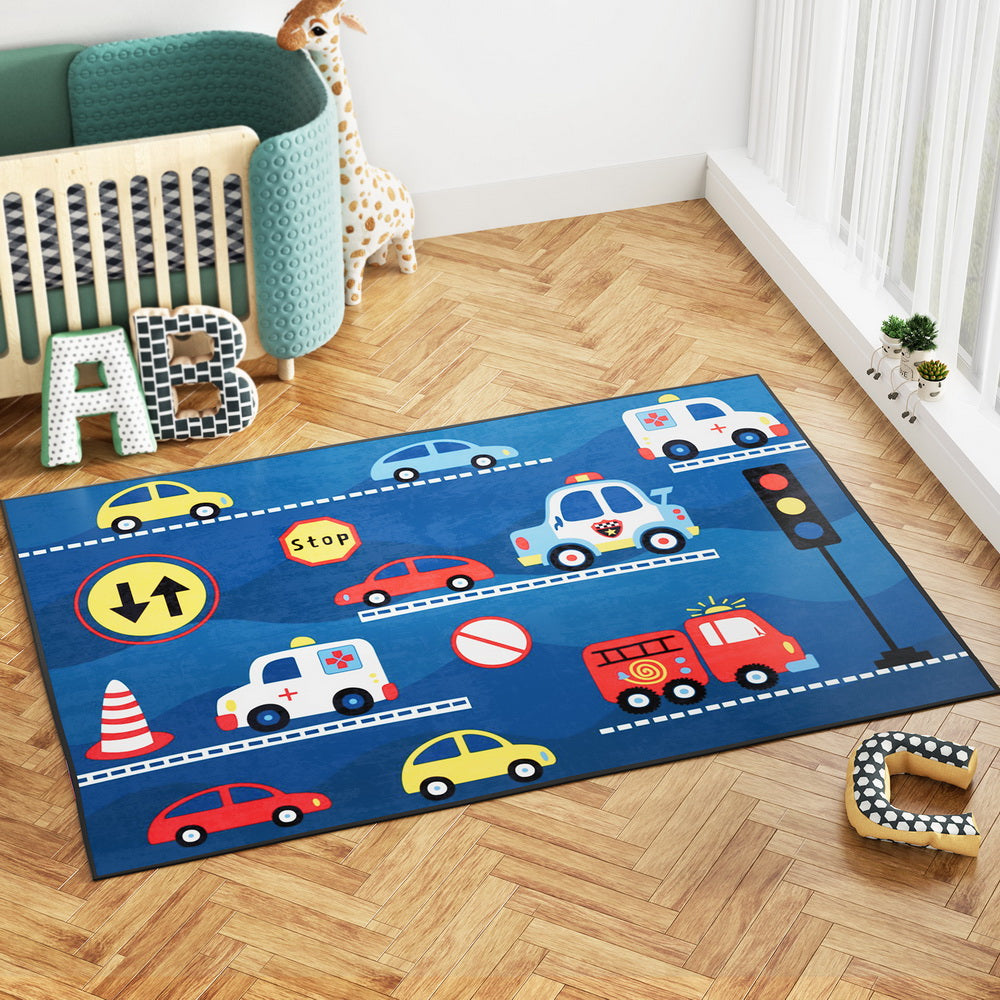 Artiss Rug 200x290cm Area Rug Washable Mat Large Carpet Soft Short Pile Ella