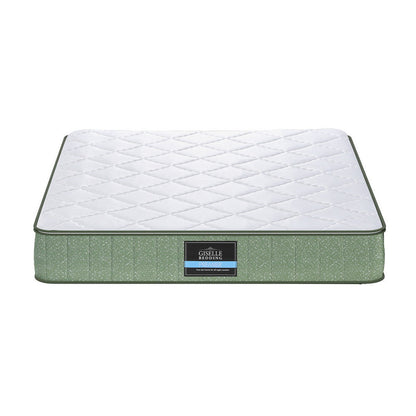 Giselle 25cm Memory Foam Mattress Dual Layer Zipper Cover Cool Charcoal Foam Mattresses Queen