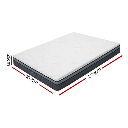 Giselle Bedding Memory Foam Mattress Bed Cool Gel 25cm King Single.