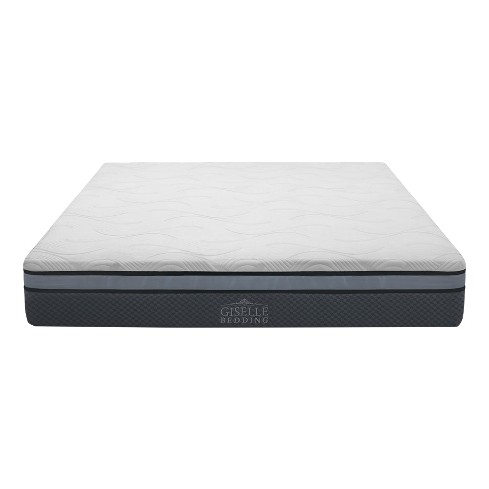 Giselle Bedding Memory Foam Mattress Bed Cool Gel 25cm King Single.