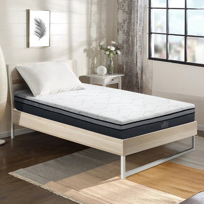 Giselle Bedding Memory Foam Mattress Bed Cool Gel 25cm King Single.