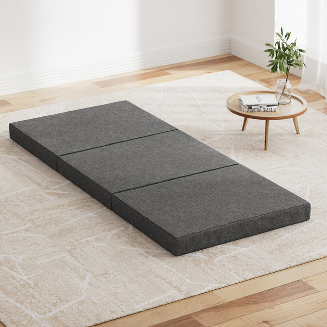 Giselle Bedding Foldable Mattress Folding Foam Bed Single Grey Hover Image