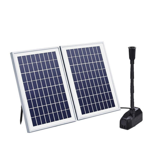 Gardeon Solar Pond Pump Submersible Water Fountain Kit with 2 Panels 1600L/H.