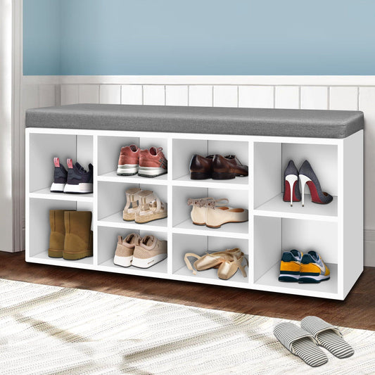 Artiss Shoe Rack Storage Cabinet Bench BOA.
