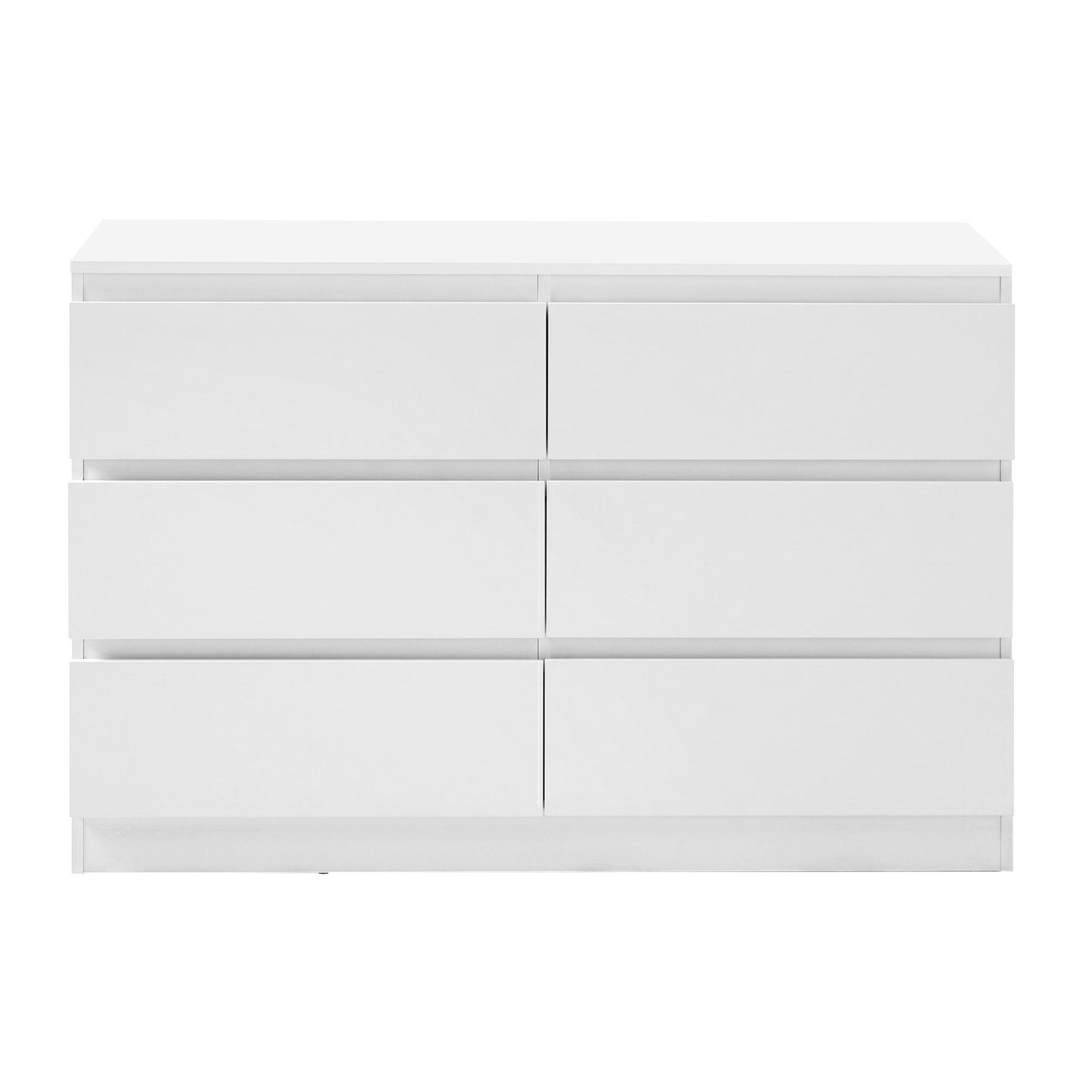 Artiss 6 Chest of Drawers Lowboy White