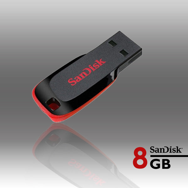 Sandisk Cruzer Blade CZ50 8GB USB Flash Drive Hover Image