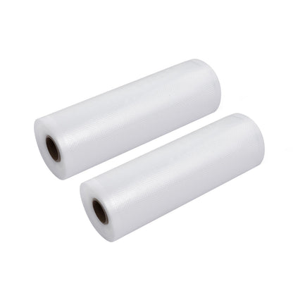 2 Rolls Food Vacuum Sealer Bags Storage Saver Heat Sealing Bag Pack 28CMX6M