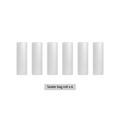6 Rolls Food Vacuum Sealer Bags Storage Saver Heat Sealing Bag Pack 28CMX6M