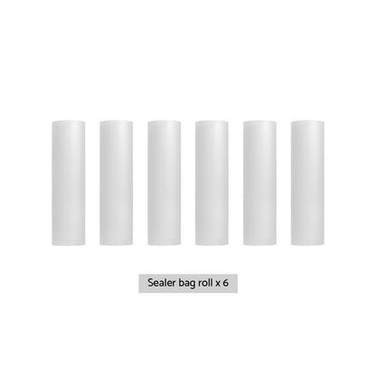 6 Rolls Food Vacuum Sealer Bags Storage Saver Heat Sealing Bag Pack 28CMX6M