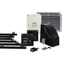 LockMaster Automatic Sliding Gate Opener Kit 40W Solar 6M 600KG