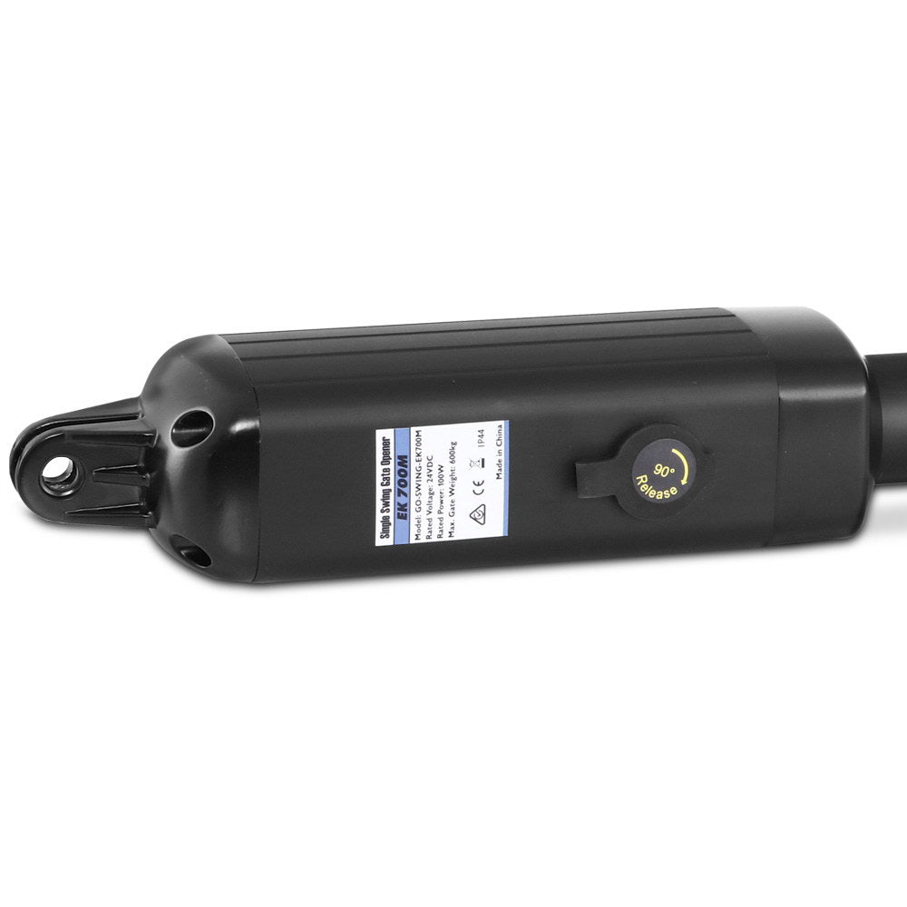 LockMaster Single Swing Gate Opener 500KG 20W Solar Panel