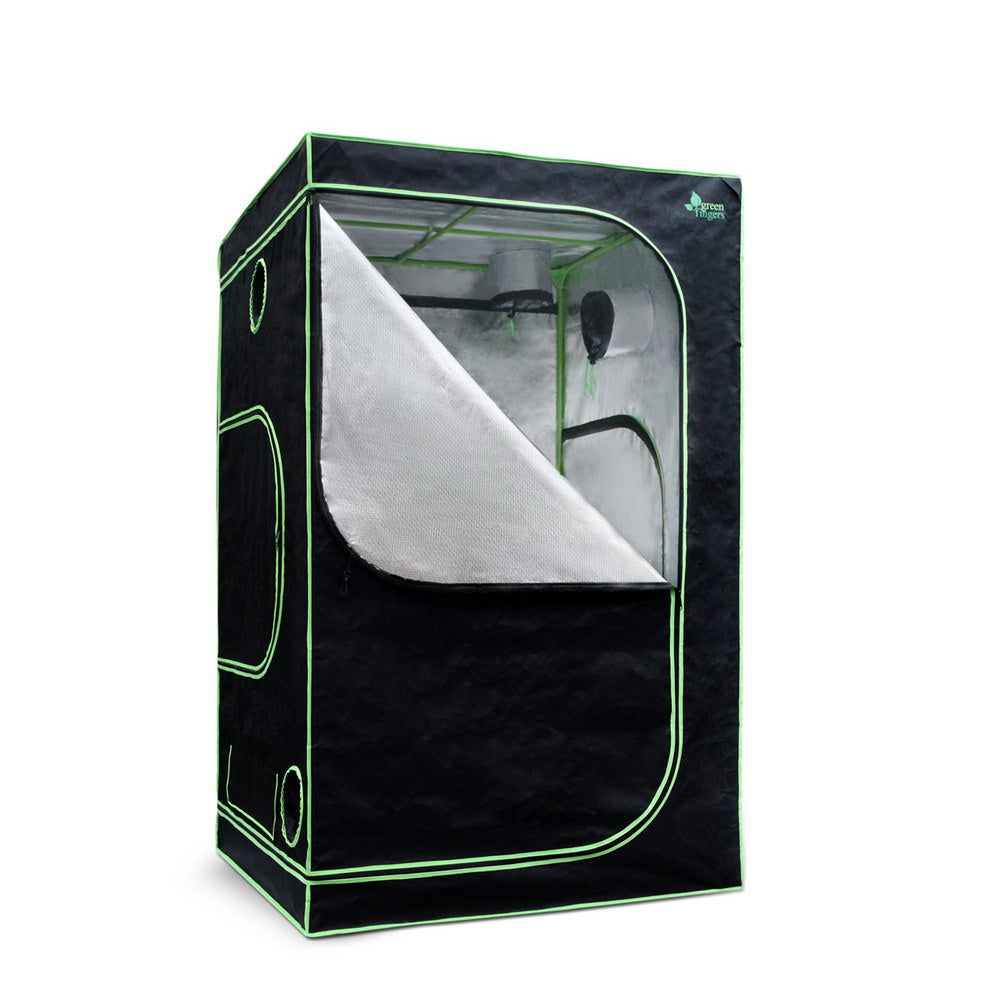Green Fingers Grow Tent 120x120x200CM Hydroponics Kit Indoor Plant Room System.