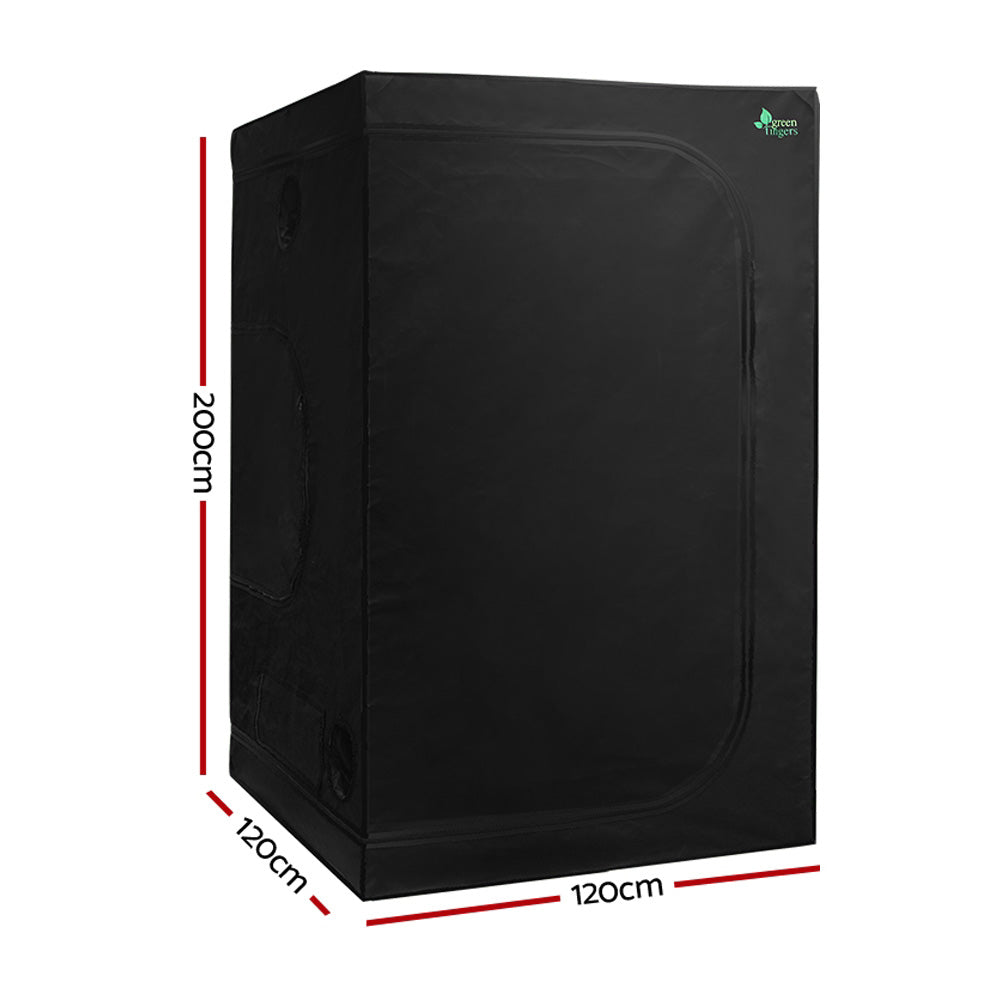 Green Fingers Grow Tent 60x60x90CM Hydroponics Kit Indoor Plant Room System