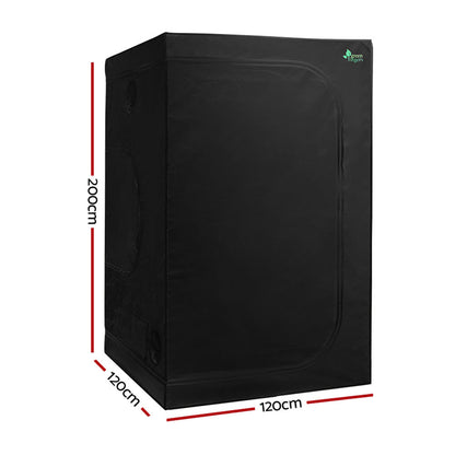 Green Fingers Grow Tent 60x60x90CM Hydroponics Kit Indoor Plant Room System