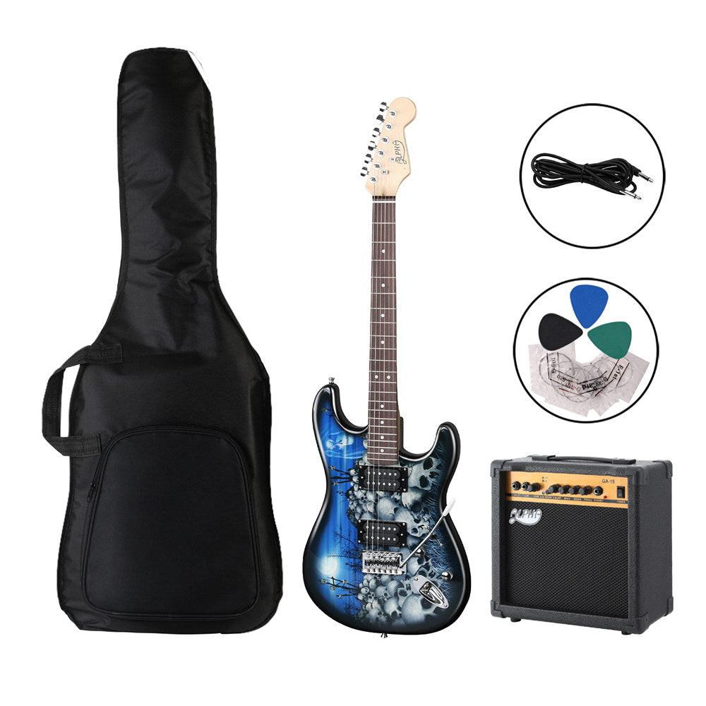 Alpha Electric Guitar Music String Instrument 20W Amplifier.