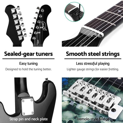 Alpha Electric Guitar Music String Instrument 20W Amplifier.
