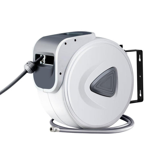 Giantz Air Hose Reel 10m Retractable Rewind Swivel Wall Mount Compressor Garage.