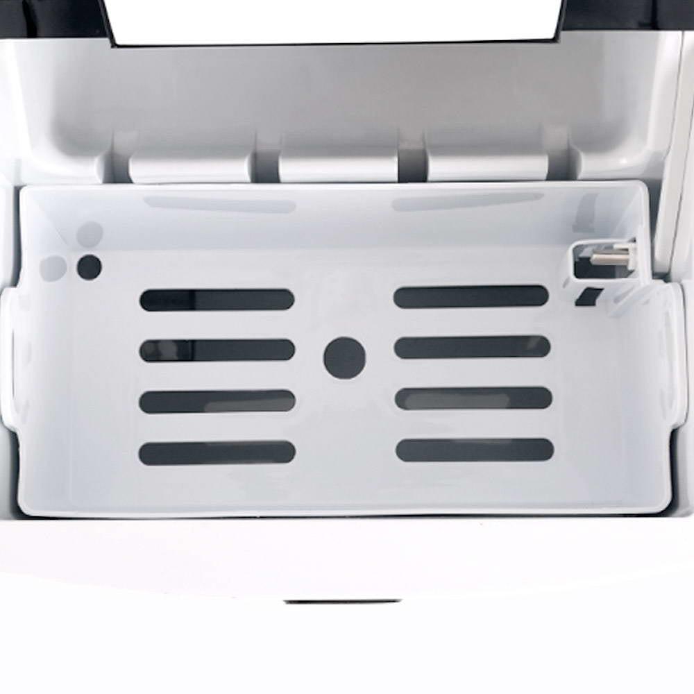 Devanti 15kg Ice Maker Machine Silver.