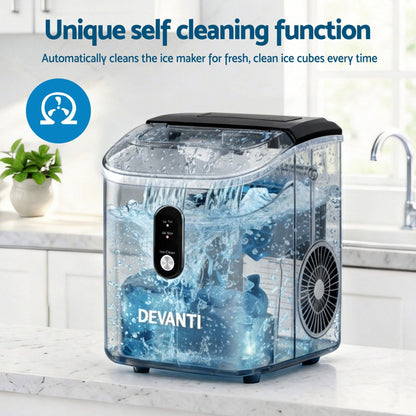Devanti 15kg Nugget Ice Maker Machine.