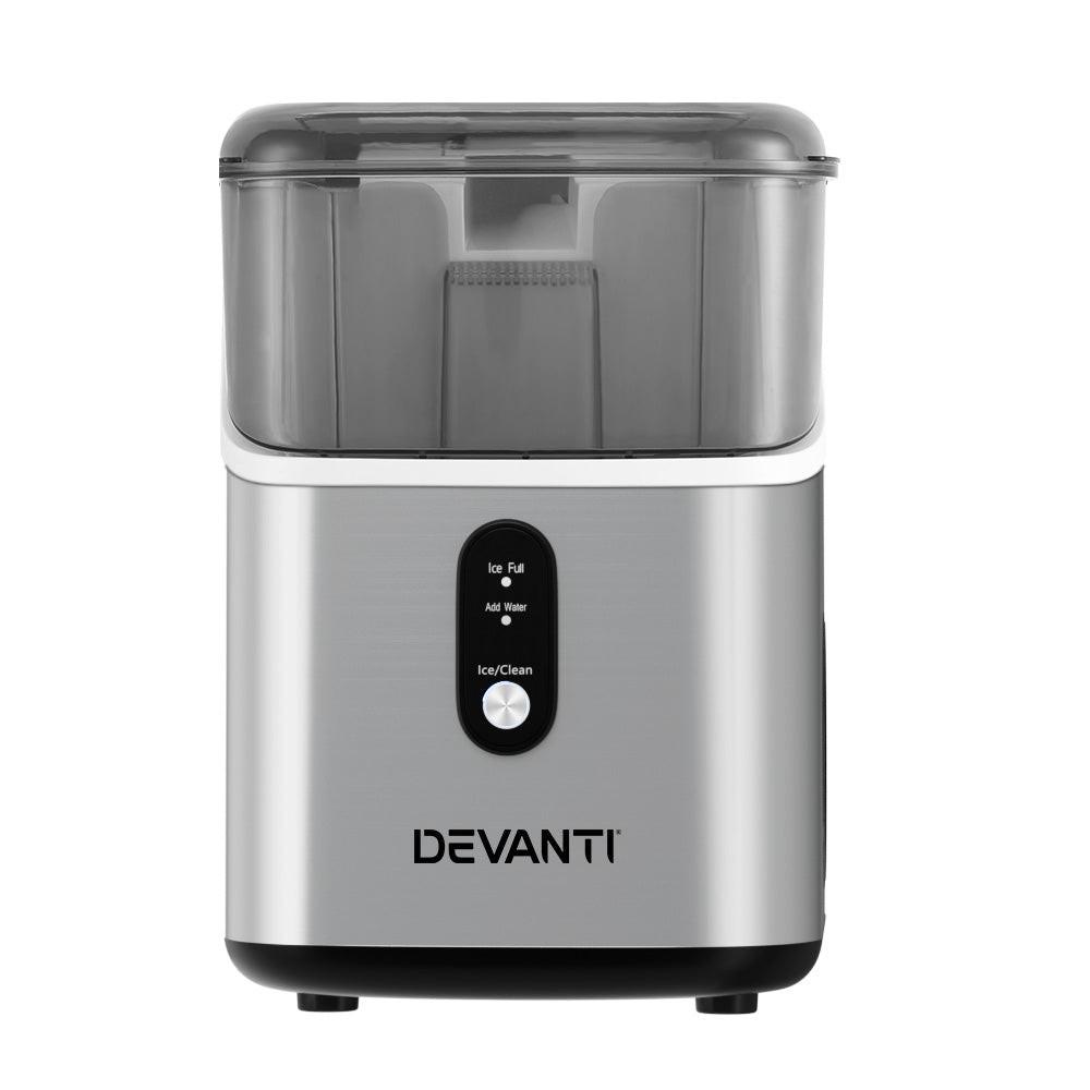 Devanti Ice Maker Machine 15kg Nugget Ice Cube.