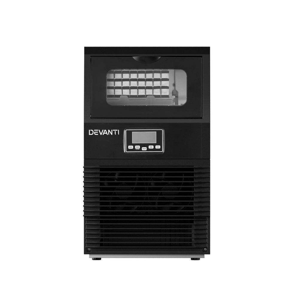 Devanti Commercial Ice Maker Cube Machine 30kg.