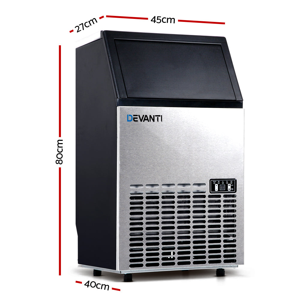 Devanti 60kg Commercial Ice Maker Machine.