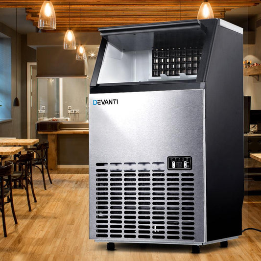 Devanti 60kg Commercial Ice Maker Machine.