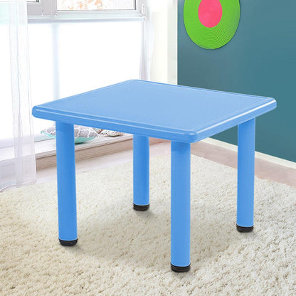 Keezi Kids Table Plastic Square Activity Study Desk 60X60CM.