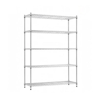 Artiss 5-Tier Kitchen Rack Shelf Shelving 120x45x179CM Adjustable Metal Storage Shelves