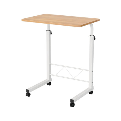 Artiss Laptop Desk Table Adjustable 60CM Light Wood.