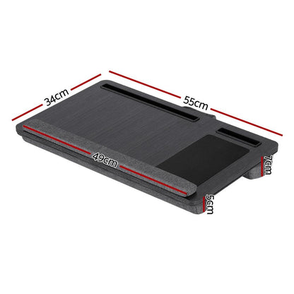 Artiss Lap Desk Laptop DeskS Portable w/ Wrist-rest Phone Slot Mouse Pad 55CM.