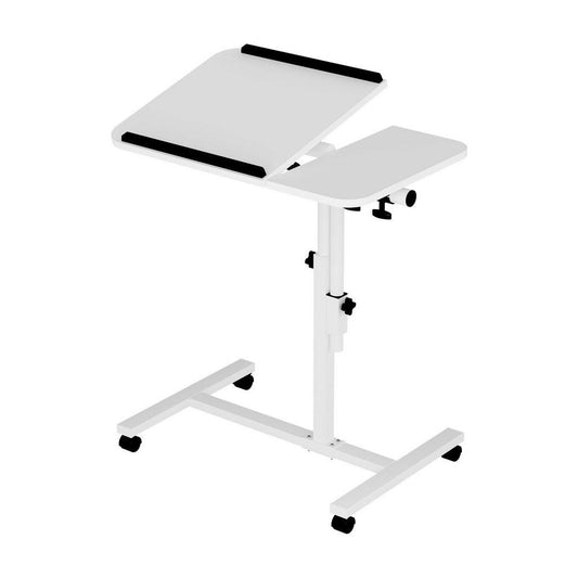 Artiss Laptop Desk Table Fan Cooling White 60CM.