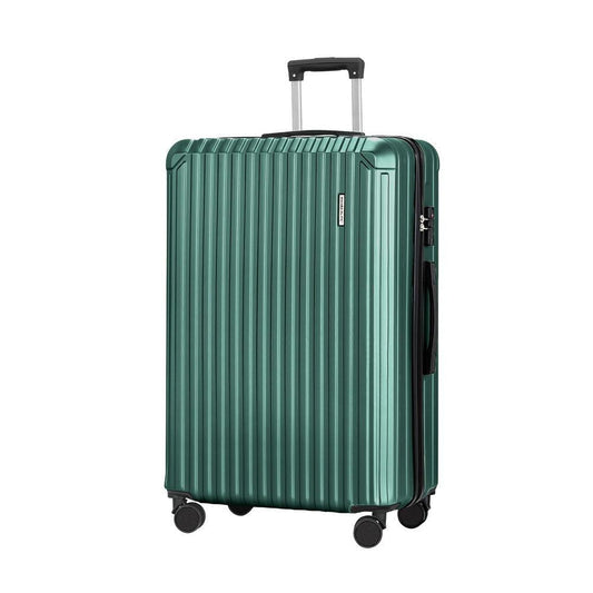 Wanderlite 28'' Luggage Travel Suitcase Set TSA Carry On Hard Case Green.